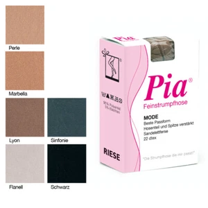PIA 4x Feinstrumpfhose 36 - 58 Strumpfhose 20 DEN Damenstrumpfhose NEU - Bild 1 von 1
