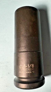 Gris Neumático 3036DT 1-1/8 IN 6 Pt X- Enchufe de Imp Profundo Delgado 3/4 pulgadas Dr Garantía - Imagen 1 de 5