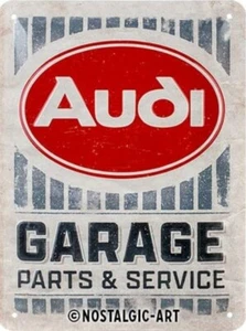 Audi Garage metal sign 200mm x 150mm - Picture 1 of 3