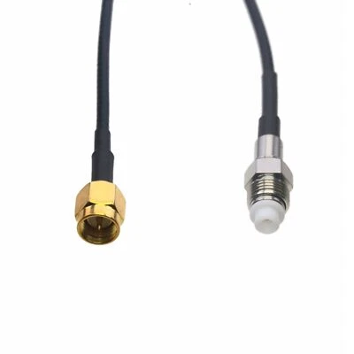 RF coaxial Cable FME Female to SMA male RG174 6"~10FT pigtail for GPS TV antenna - Image 1 of 4