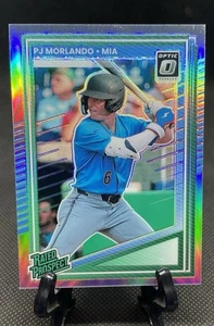 2025 Donruss Optic Holo #168 PJ Morlando - Miami Marlins - Picture 1 of 3