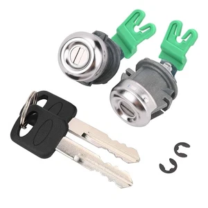Door Lock Cylinder with Key Set Compatible with Ford F150 1997-2011 F250 1997... - Picture 1 of 9