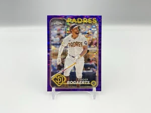 Xander Bogaerts 2024 Topps Chrome Purple Sonar Refractor /275 Padres - Picture 1 of 2