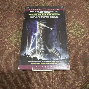 VGT Godzilla Based on the Motion Picture - Audio (2) Cassette Tapes NEW SEALED - Picture 1 of 2