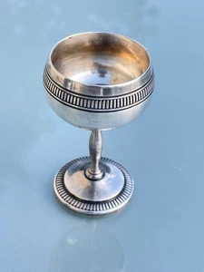 800 er Silber(getestet) Fußbecher Likörbecher, Kelch, 54 gr - Bild 1 von 4