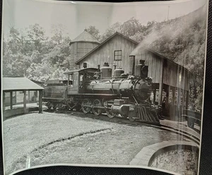 Waynesburgh And Washington Railroad At Waynesburgh Yard 1925 Pa Rr Ww Train 4? - Picture 1 of 3