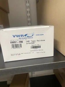 RARE VWR 89097-990 General Purpose Laboratory Labeling Tape 16/Case - NEW - Picture 1 of 3