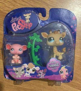 Pares de mascotas Littlest Pet Shop # 632 # 633 jirafas y ratones más divertidos - Imagen 1 de 1