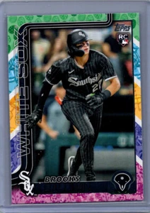 2025 Topps S 1 Pastel de Pascua Brooks Baldwin #249 Chicago White Sox Novato - Imagen 1 de 2