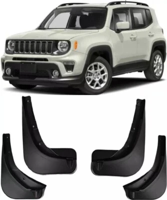 4 piezas protectores contra salpicaduras delanteros y traseros guardabarros para Jeep Renegade 2014-2024 Foto 1 de 4