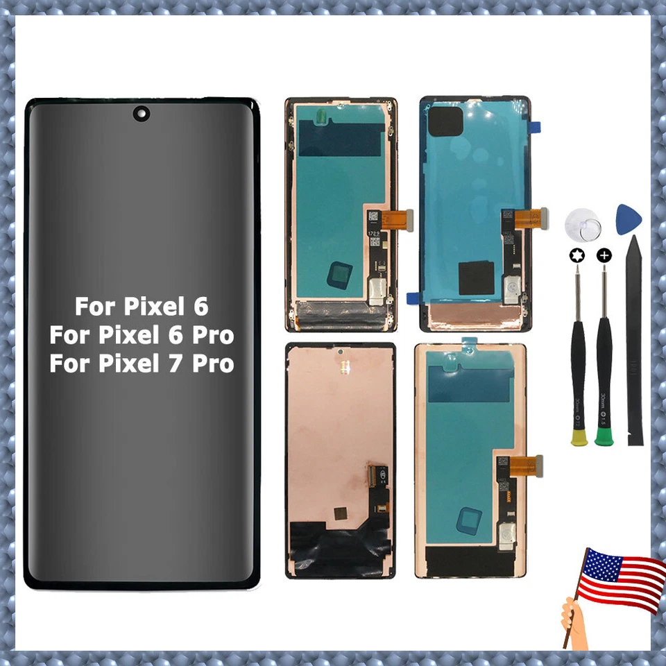 Digitalizador de pantalla LCD de pantalla OLED para Google Pixel 6 / Pixel 6 Pro / Pixel 7 Pro Foto 1 de 1