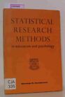 Statistical Research Methods in Education and Psychology. With 10 figures and 28
