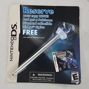 Pokemon Diamond Version Dialga Stylus Nintendo DS Promo Sealed - Picture 1 of 6