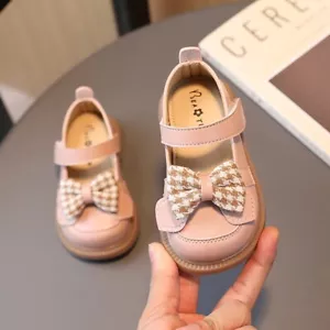 Baby Girls Leather Shoes Soft Sole First Walker(503) - Picture 1 of 7