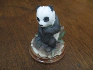 VTG 1984 LE WORLD WILDLIFE FUND PORCELAIN PANDA BEAR FIGURINE-EVA DALBERG-ITALY - Picture 1 of 12