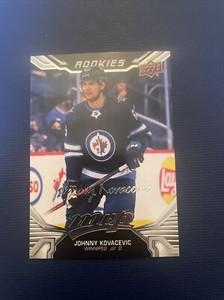 2022-23 UPPER DECK MVP ROOKIES SILVER SCRIPT  JOHNNY KOVACEVOC ROOKIE CARD# 240