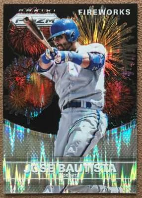 Panini Prizm Fireworks Flash Prizms Jose Bautista 2015/100 Toronto Blue Jays #2 Foto 1 de 2