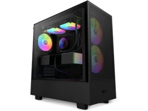 NZXT H Series H5 (2023) Flow RGB Edition ATX Mid Tower Chassis Black Color-CC-H5 - Picture 1 of 12