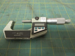 MACHINIST TOOL * MICROMETER * MITUTOYO * DIGIMATIC * 293-702 * .00005 * 1-2 - Picture 1 of 5