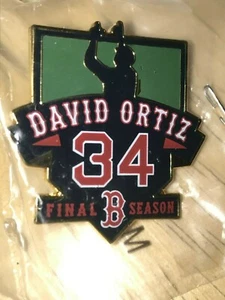 BOSTON RED SOX DAVID ORTIZ OWNED HOME ESTATE SALE "BIG PAPI" FINAL SEASON PIN - Picture 1 of 8