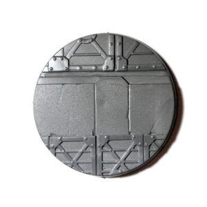 60mm SECTOR IMPERIALIS Round Base for Warhammer 40K / Necromunda (C) OOP - Picture 1 of 1