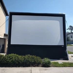 20' EPIC PRO Inflatable Cinema Movie Screen Kit. Silent - Sealed Air - CLEAN - Picture 1 of 11