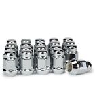 20 Chrome Lug Nuts Bulge Acorn 13/16 Hex - Ford Mustang Ford Mustang