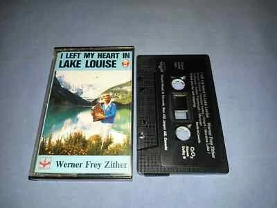 WERNER FREY ZITHER I LEFT MY HEART IN LAKE LOUISE CASSETTE TAPE ALBUM - Image 1 of 2