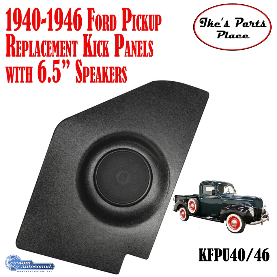Paneles de retroceso personalizados para camioneta Ford Automound KFPU40/46 1940-1946 y altavoces de 6,5" Foto 1 de 1