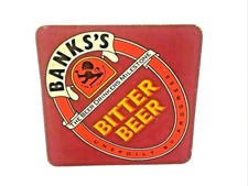 Beer Mat Banks Bitter Beer Resist Change Coaster