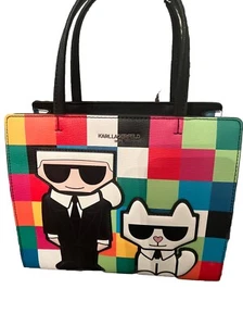 $228 Nuevo Bolso Bandolera KARL LAGERFELD PARIS Multicolor Con Bolsa - Imagen 1 de 20