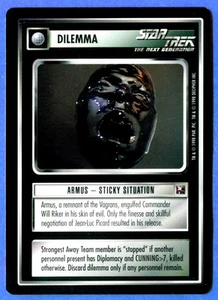 Star Trek CCG ARMUS - SITUACIÓN PEGAJOSA (Mazo Sellado) Dilema - Imagen 1 de 1