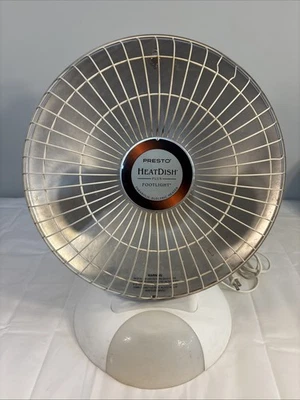Calentador eléctrico parabólico Presto HeatDish Plus Footlight 07903 Foto 1 de 4