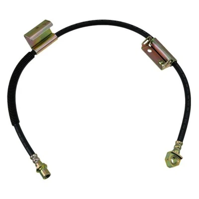 For GMC Sierra 1500 HD 2006 Brake Hose | Stamped Steel Bracket | Black Color - Image 1 of 4