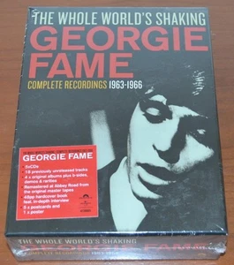 Georgie Fame The Whole World’s Shaking (Complete Recordings 1963-1966) CD Box - Imagen 1 de 6
