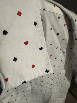 Camisa informal de póker con botones Sahara Club talla XL para hombre mezcla de algodón usada en excelente estado Foto 1 de 4