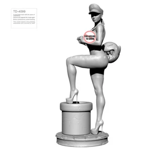 75mm Plumbing Girl Unpainted Model Kits Unassembled YUFAN Garage Kit Sexy Girl - Picture 1 of 3