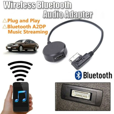 Input Audio Wireless Bluetooth USB Adapter Music AUX Cable for Mercedes-Benz MMI - Image 1 of 4