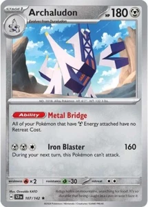 Pokémon TCG: Archaludon 107/142 Holo (Stellar Crown) Mint Condition - Picture 1 of 1