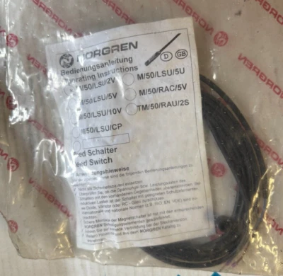 Nordgren M/50/LSU/2V Reed Switch New - Image 1 of 2