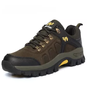 Invierno Cálido Para hombres Botines Aire Libre Montaña Escalada Tenis Zapatos de Trabajo - Imagen 1 de 27
