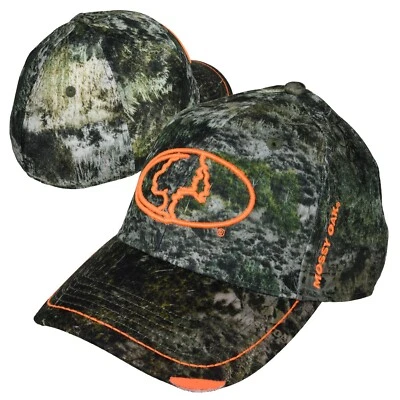 Mossy Oak Blaze 椭圆形布贴弹力帽 (L/XL)- MOMC — 第 1/3 张图片