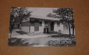 c1955 #2 Cottage Sweden Resort Lac Court O'Reilles Hayward Wisconsin RPPC - Picture 1 of 2