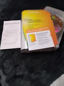 Microsoft Office Home & Student 2007 Słowo kluczowe produktu Excel PowerPoint OneNote - Zdjęcie 1 z 6