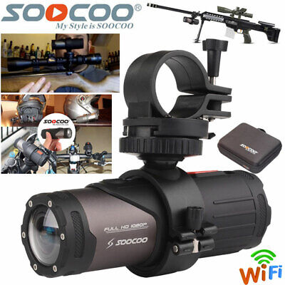 WIFI 1080P Waterproof Sports Action Camera Bike Helmet CAM For Shotgun Hunting • 69.72£