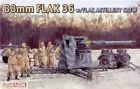 DRAGON 1/35 6260 88mm Flak 36 w/Flak Artillery Crew