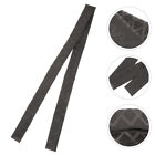  22 mm) Farbiger Griff Wrap Schweißband Angelrute Zubehör (schwarz Gummi PVC