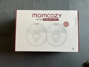 New open Box Momcozy M5 Breast Pumps Hands-free Wearable Breast Pump (2 Pumps) - Picture 1 of 8