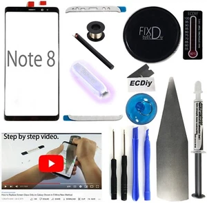 For Samsung Galaxy Note 8 Front Glass Lens Screen Replacement LOCA glue tool - Picture 1 of 13