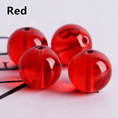 Round 4mm 6mm 8mm 10mm 12mm 14mm Crystal Glass Loose Beads For Jewelry Making - Image 1 of 3